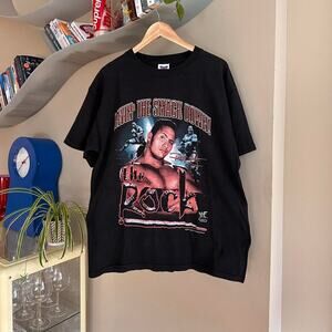 Vintage 1999 The Rock WWF Shirt
